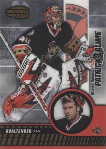2003-04 Pacific Invincible - Patrick Lalime #70