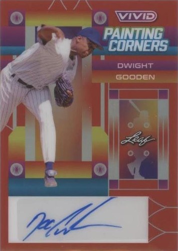 2022 Leaf Vivid - Dwight Gooden #PC-DG1