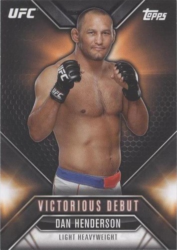 2015 Topps UFC Chronicles - Dan Henderson #VD-3