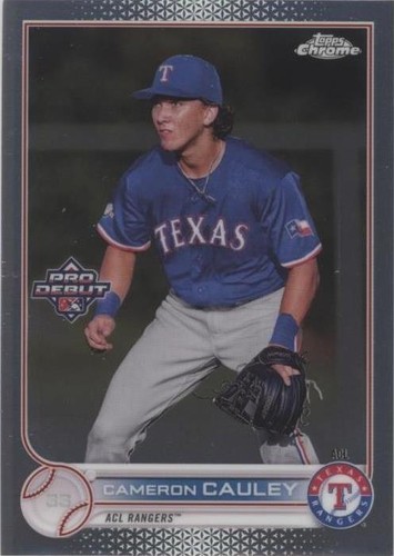 2022 Topps Pro Debut - Cameron Cauley #PDC-148