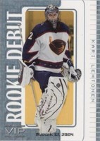 2003-04 In the Game VIP Rookie Debut - Kari Lehtonen #140