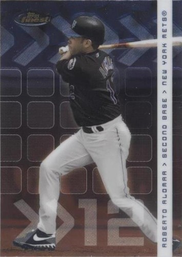 2002 Topps Finest - Roberto Alomar #66