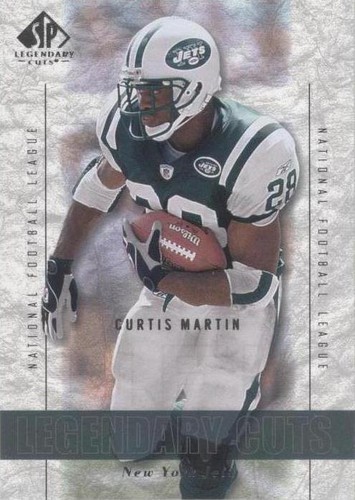 2002 SP Legendary Cuts Curtis Martin #10