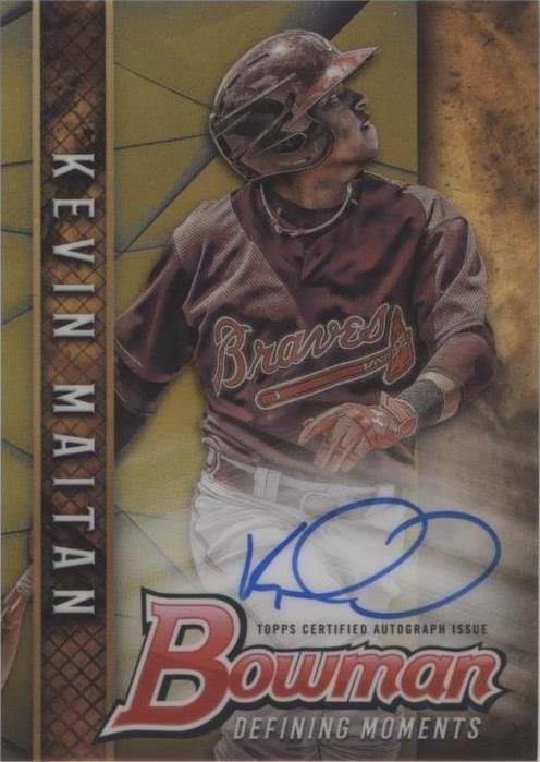 2017 Bowman Draft - Kevin Maitan #BDMA-KM