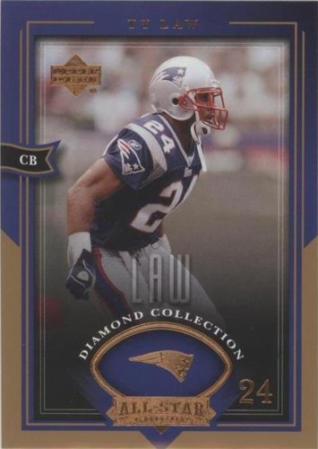 2004 Upper Deck Diamond Collection All-Star Lineup Ty Law #42