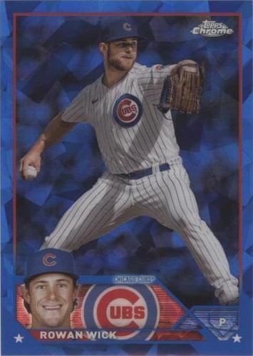 2023 Topps Chrome Update Series Sapphire Edition - Rowan Wick #USCS170