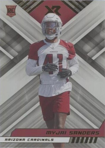 2022 Panini XR Myjai Sanders #186