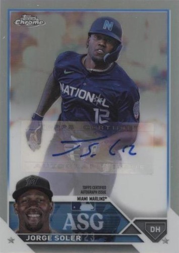 2023 Topps Chrome Update Series - Jorge Soler #ASGA-JS