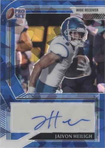 2022 Leaf Pro Set Metal Jaivon Heiligh #PA-JH1