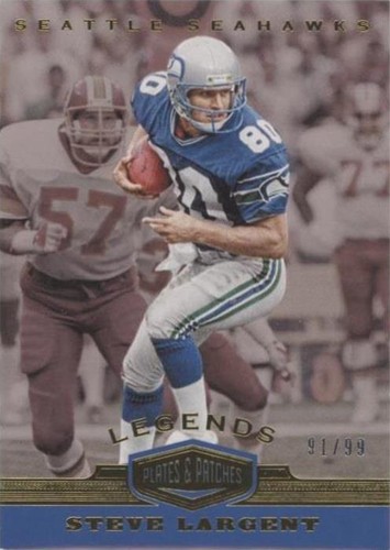 2019 Panini Plates & Patches Steve Largent #143