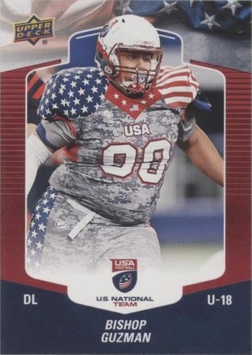 2018 Upper Deck USA Football Bishop Guzman #78