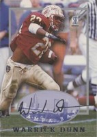 1997-98 Score Board Autographed Collection Warrick Dunn #26