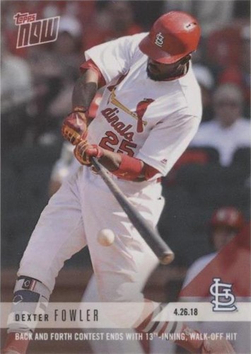 2018 Topps Now - Dexter Fowler #133