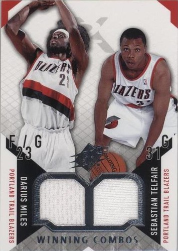 2004-05 SPx - Sebastian Telfair/Darius Miles #WC-MT