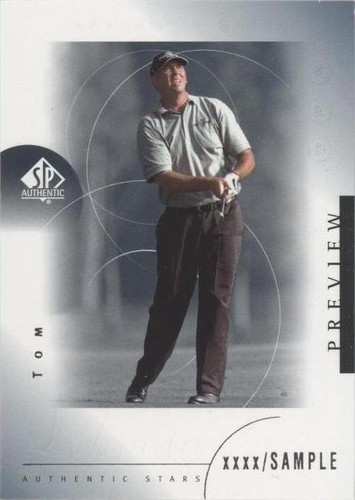 2001 SP Authentic Preview - Tom Lehman #27