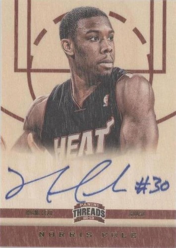 2012-13 Panini Threads - Norris Cole #174