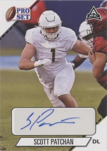 2021 Leaf Pro Set College Scott Patchan #PS-SP1