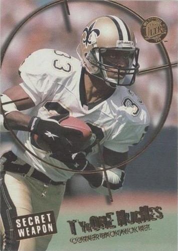 1996 Fleer Ultra Tyrone Hughes #193