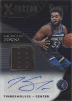 2020-21 Panini Select - Karl-Anthony Towns #XF-KAT