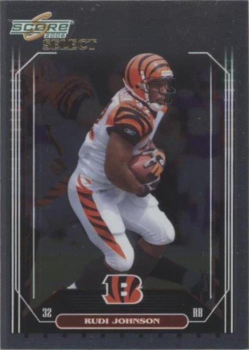 2006 Score Select Rudi Johnson #54
