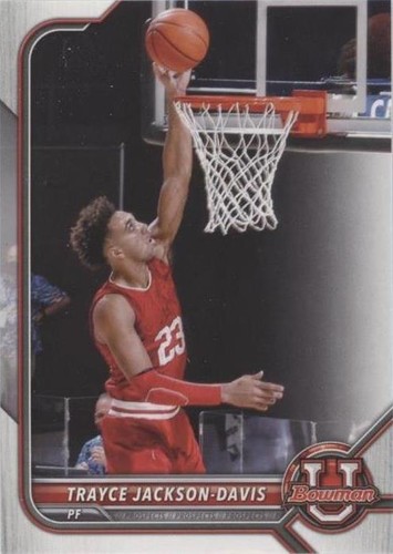 2021-22 Bowman University - Trayce Jackson-Davis #98