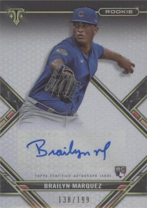 2021 Topps Triple Threads - Brailyn Marquez #RAC-BMA