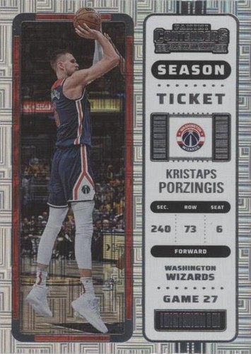 2022-23 Panini Contenders - Kristaps Porzingis #60