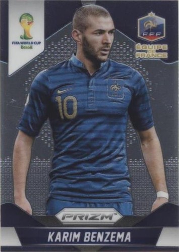 2014 Panini Prizm World Cup Karim Benzema #82