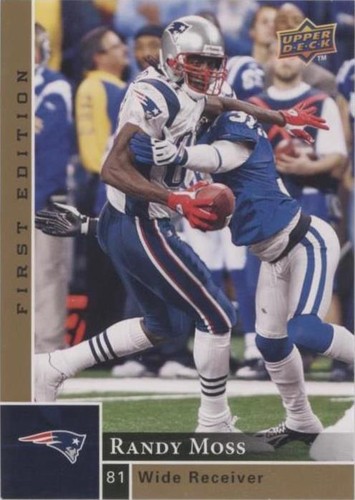 2009 Upper Deck First Edition Randy Moss #90