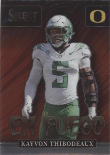 2022 Panini Select Draft Picks Kayvon Thibodeaux #EN-KT