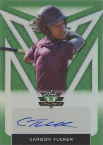 2020 Leaf Valiant - Carson Tucker #PA-CT1