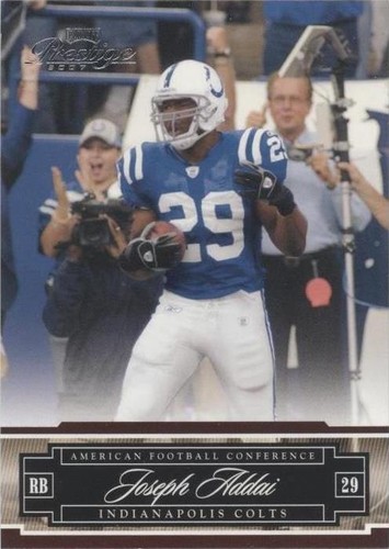 2007 Playoff Prestige Joseph Addai #64