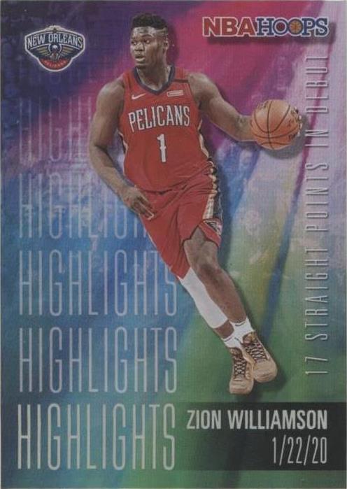 2020-21 Panini NBA Hoops - Zion Williamson #5
