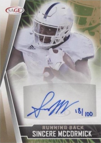 2022 SAGE Low Series Sincere McCormick #A-SM