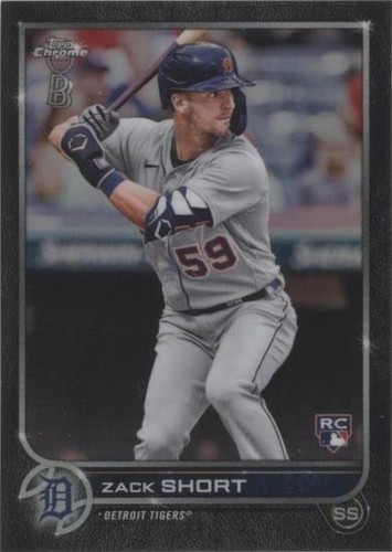 2022 Topps Chrome Ben Baller Edition - Zack Short #86