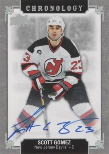 2019-20 Upper Deck Chronology - Scott Gomez #FH-NJ-SG