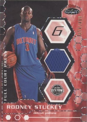 2007-08 Topps Stadium Club - Rodney Stuckey #FCPR-RS