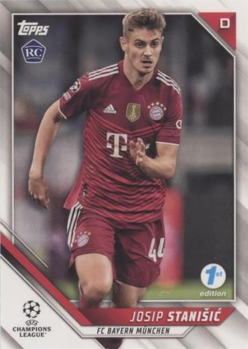 2021-22 Topps UCL Collection 1st Edition Josip Stanisic #3