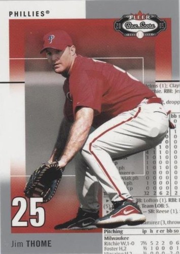 2003 Fleer Box Score - Jim Thome #16