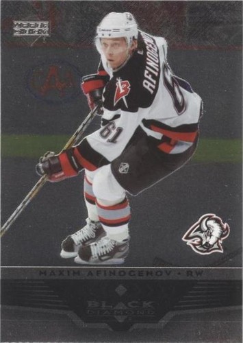 2005-06 Upper Deck Black Diamond - Maxim Afinogenov #9