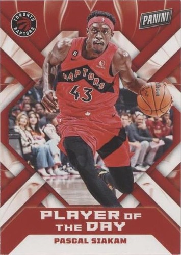2022-23 Panini Player of the Day - Pascal Siakam #41