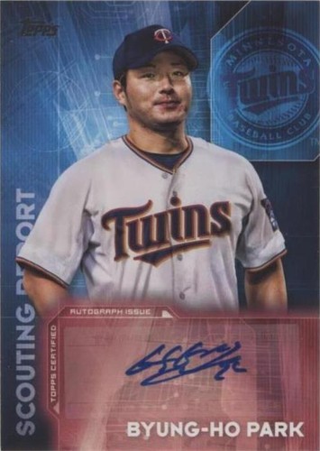 2016 Topps - Byung-Ho Park #SRA-BP