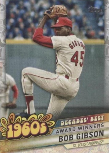 2020 Topps Update Series - Bob Gibson #DB-17