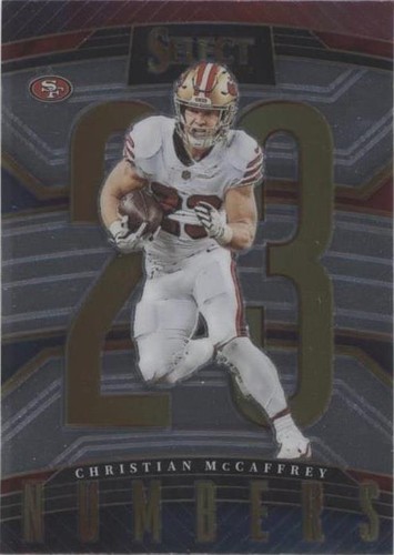 2022 Panini Select Christian McCaffrey #SN-15