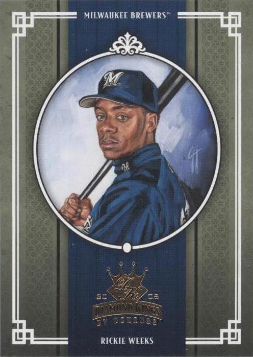 2005 Donruss Diamond Kings - Rickie Weeks #128