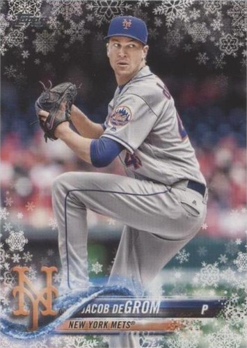2018 Topps Holiday - Jacob deGrom #HMW8