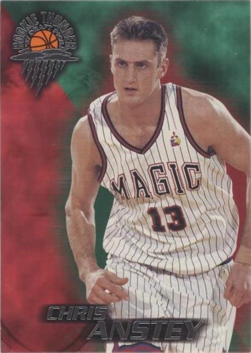 1997 Wheels Rookie Thunder - Chris Anstey #18
