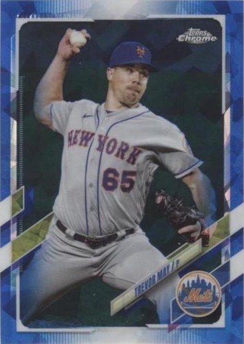 2021 Topps Chrome Update Series Sapphire Edition - Trevor May #US203
