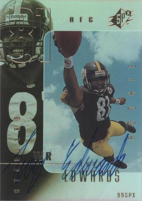 1999 SPx Troy Edwards #123