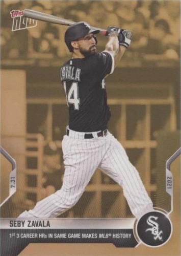 2021 Topps Now Road to Opening Day - Seby Zavala #ODB-25